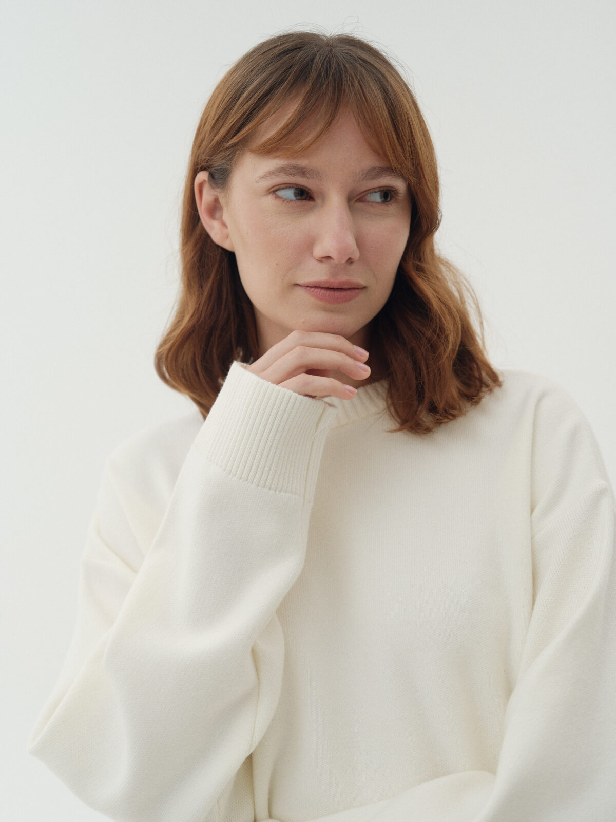 ART 303 Cuello redondo oversize