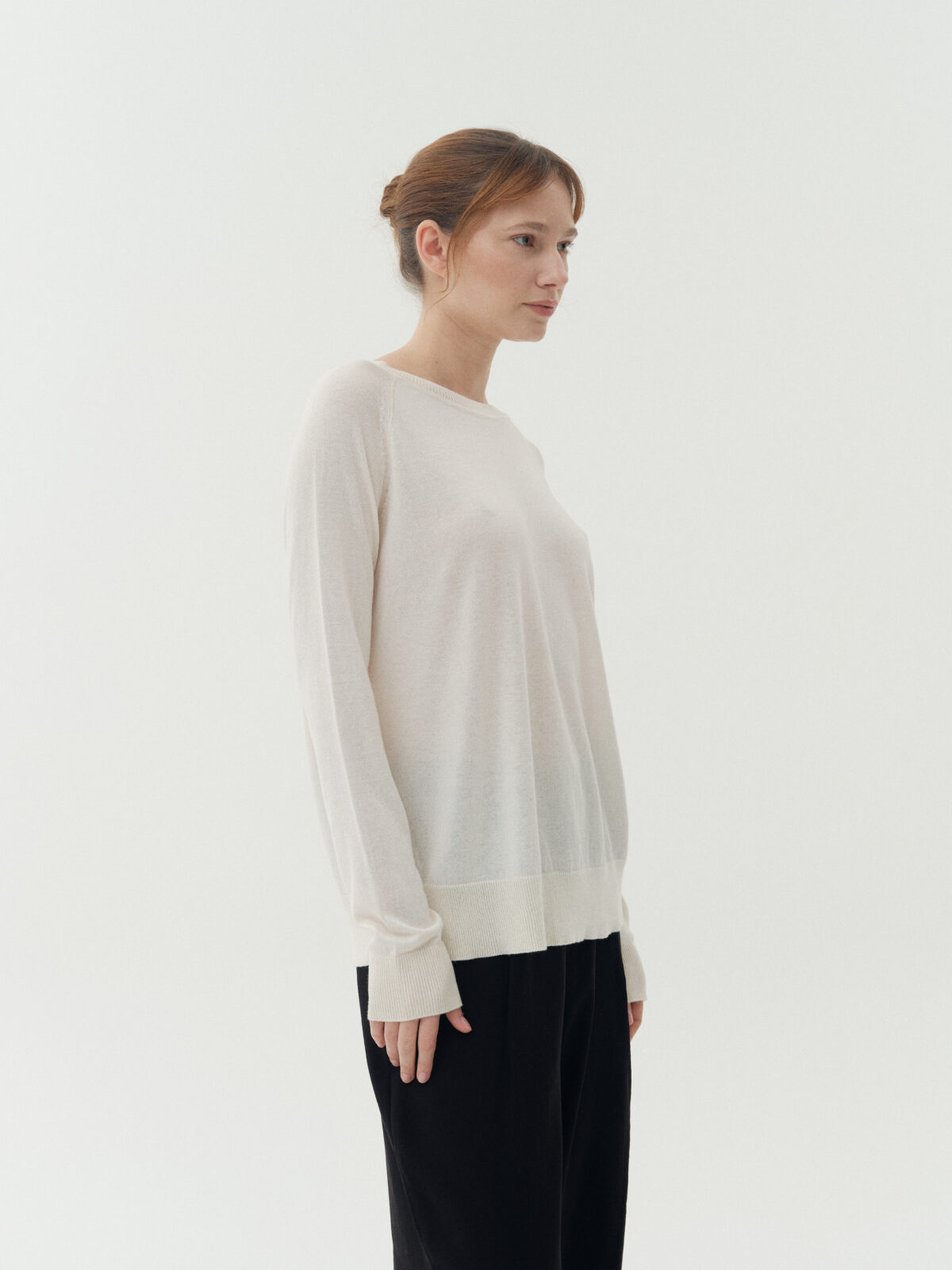ART 337 Sweater básico cuello redondo