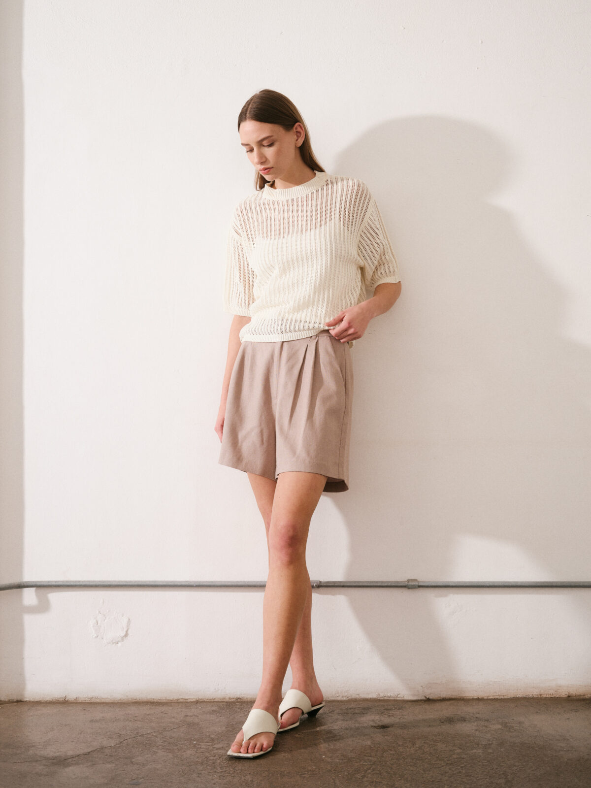 ART 683 Sweater calado manga corta