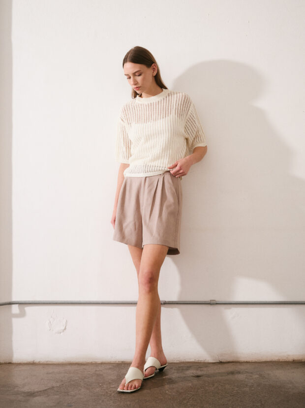 ART 683 Sweater calado manga corta