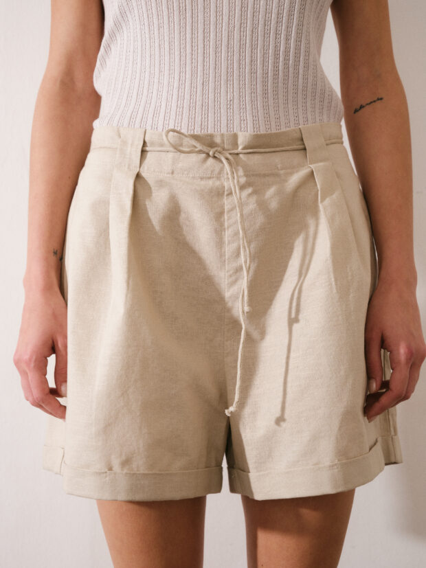 ART C19 Short lino algodon