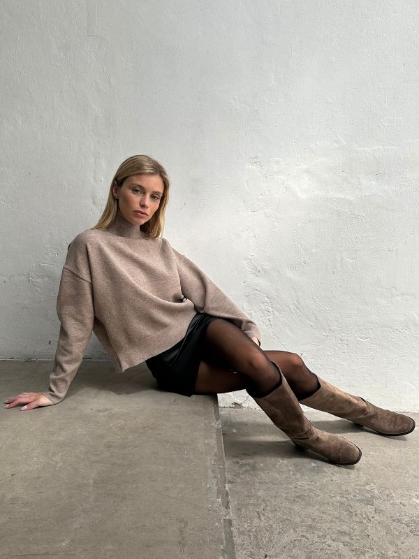 ART 224 MEDIA POLERA TOP FINO