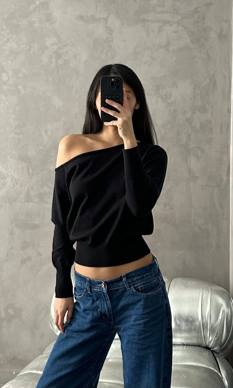 ART 243 OFF SHOULDER ASIMETRICO