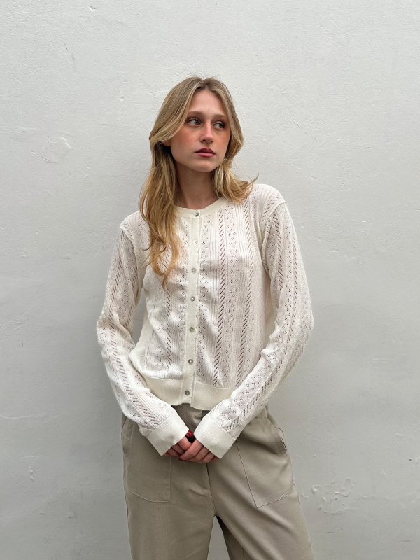 ART 117 CARDIGAN CALADO TOKYO